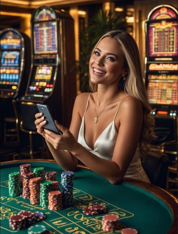 Giao diện casino trực tuyến j188 với baccarat và slot online trên mobile